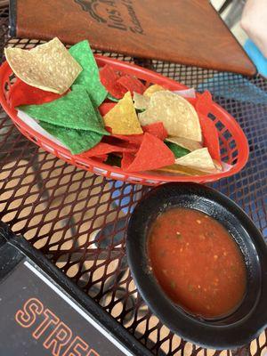 Salsa and Chips