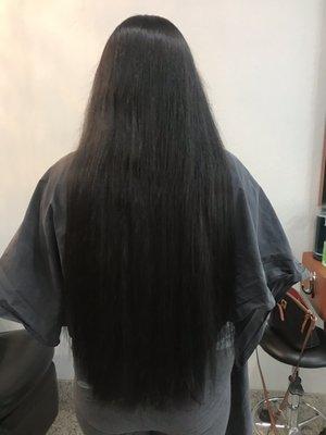 Keratin treatment $40