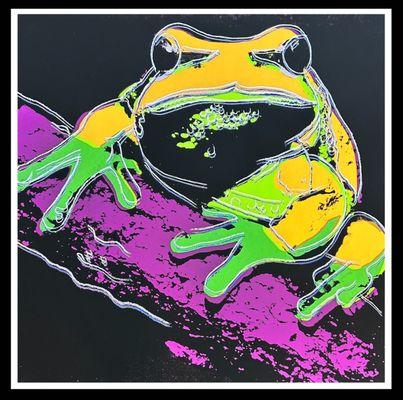 Warhol Tree Frog Trial