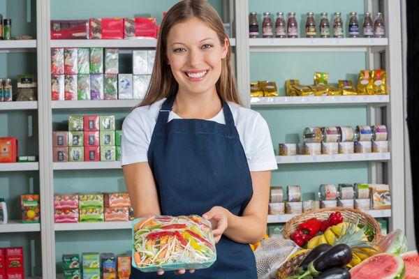 A small grocery store with great, local, healthy food options!