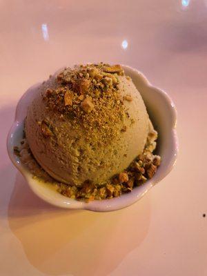 Pistachio gelato