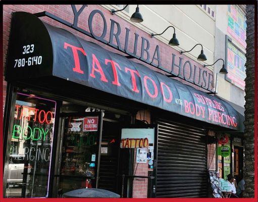 Yoruba House Tattoo Supplies