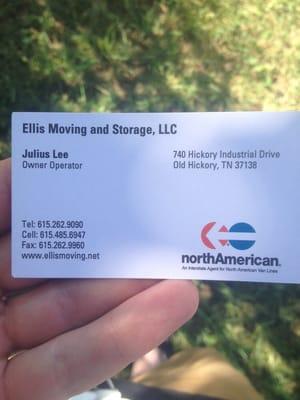 Ellis Moving & Storage