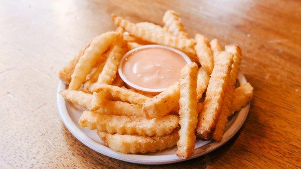 French Fries with secret sauce