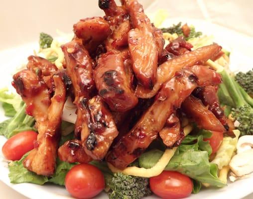 Spicy chicken salad