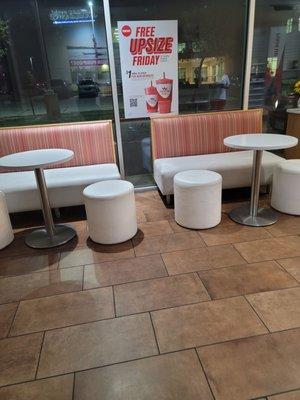 Indoor seating