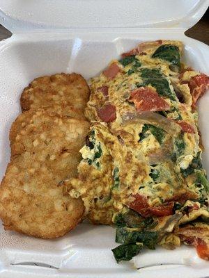 Cali Omelette Breakfast Platter