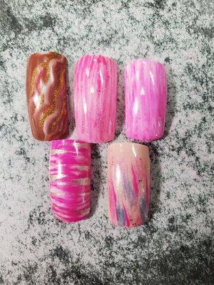 Sample nail art