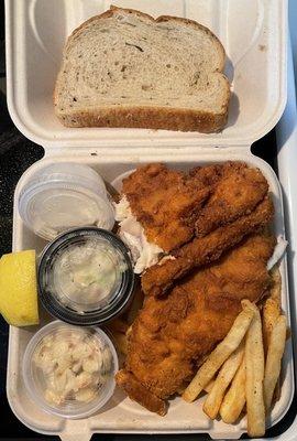 Haddock Fish Fry Dinner