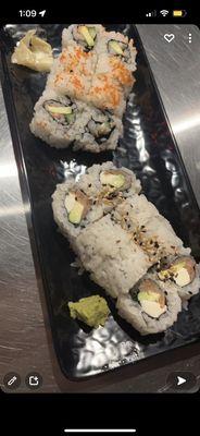 california roll & philly roll