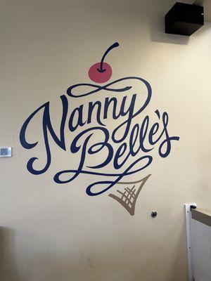 Nanny Belle's design on wall