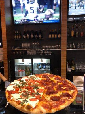 Bar Area/Large Pizza