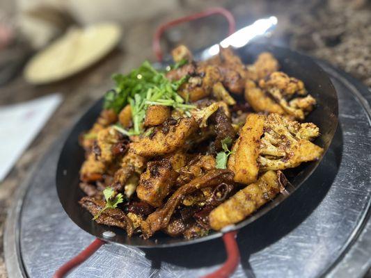 Spicy Stir-Fried Intestine with Hot Peppers