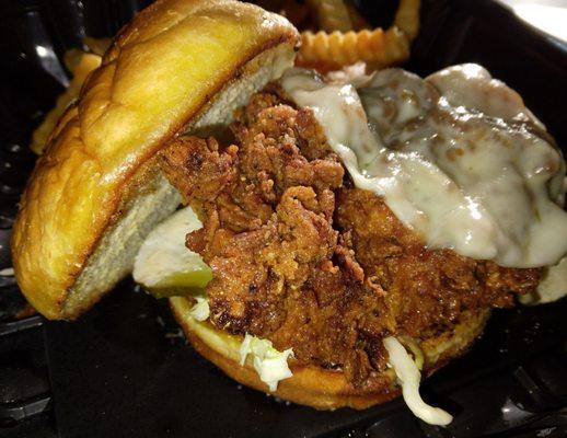 Hot Chicken Sandwich