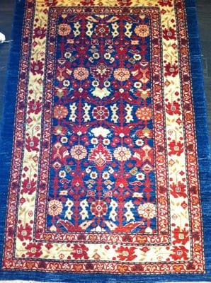 Beautiful Persian rug, selected by Oscar, for our home in Jackson Hole.