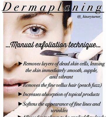 Here is more info about what dermaplaning does for your skin.