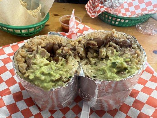 Pollo Asado Burrito