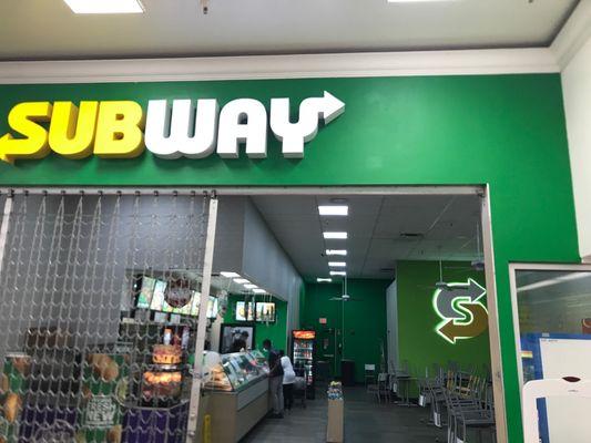 Subway entrance