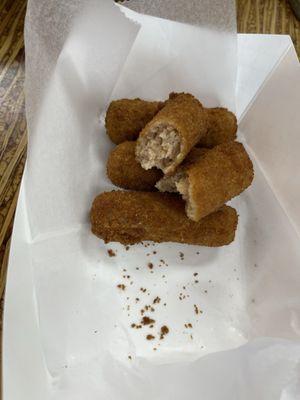 Croquettas de hamon(ham croquettes)