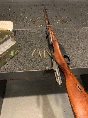 Their Mosin Nagant for rent