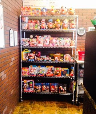 Mr. PotatoHead display