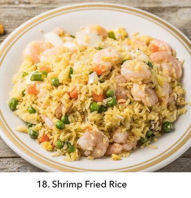 Shrimp fried rice,