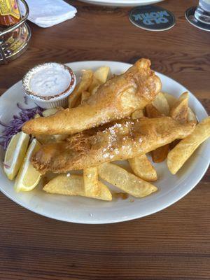 Fish and chips YUMMMMM