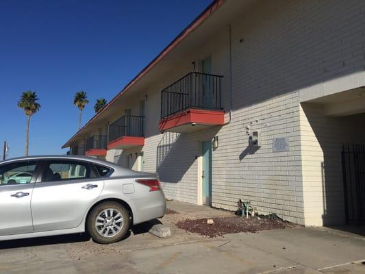 Some of the rooms have balconies which is very convenient!