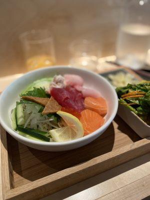 Chirashi lunch bento