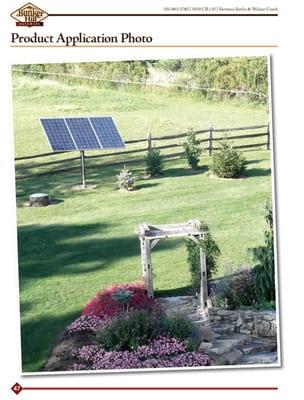 We carry alternative solar energy sources for home and work.