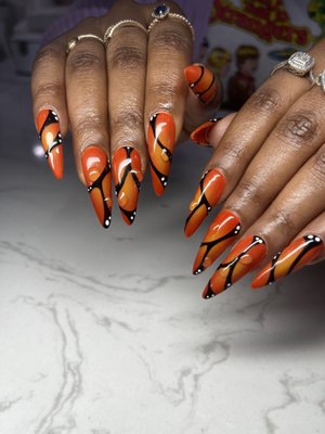 Honey Dipped Nail Designs