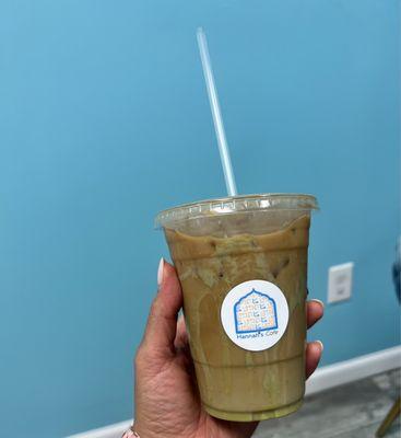 Iced Pistachio Latte