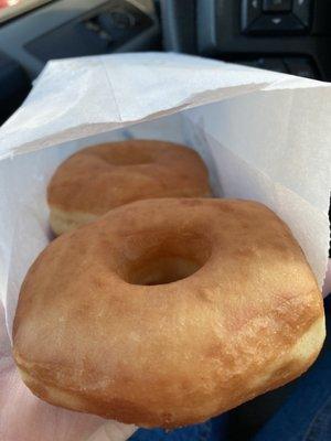 Donuts with no glaze