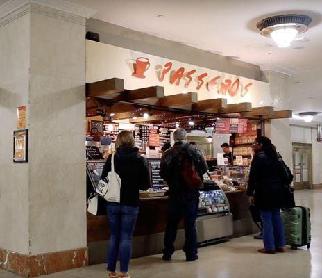 We are the bright spot in Suburban Station.... worth the effort to enjoy amazing coffees from a welcoming staff