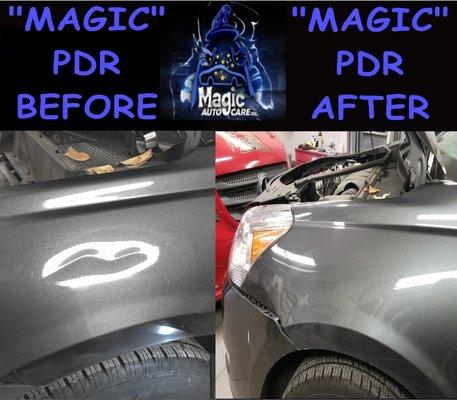 "MAGIC"PDR BEFORE AND AFTER FINAL APPEARANCE