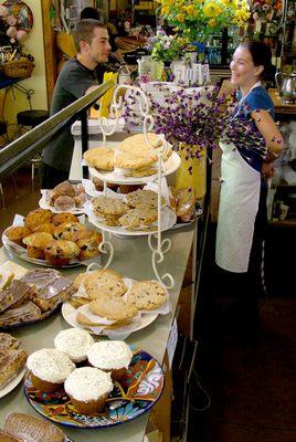 Cafe includes full house-made pastry counter