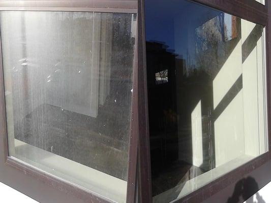 A Brighter Day Window Cleaning Post Construction Before & After