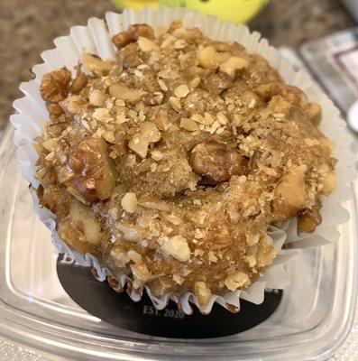 Banana Nut Muffin from "Sunrise Mall Farmer's Market"~ Packed with nuts and a nice banana flavor to it as well.