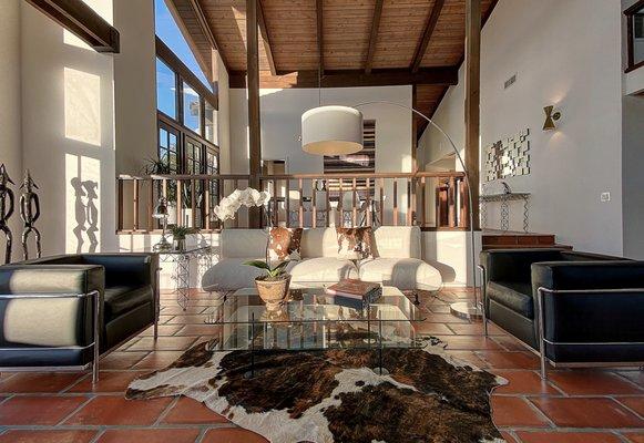 Luxury staging in Hope Ranch, Santa Barbara