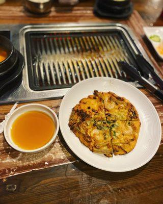 Seafood Green Onion Pancake