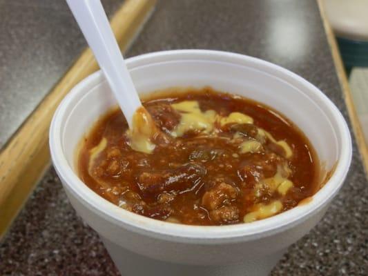 Chili from the snack bar