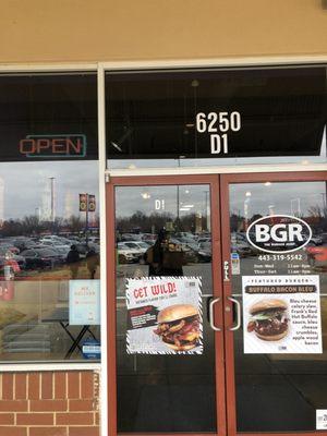 Front of BGR in columbia md