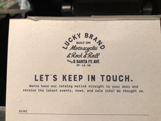 Lucky Brand