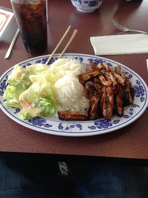 Chicken teriyaki plate