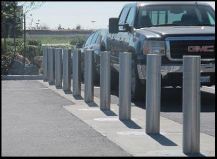 Long lasting, durable, and esthetically pleasing, 1-800-BOLLARDS products are made from either carbon steel or stainless steel.