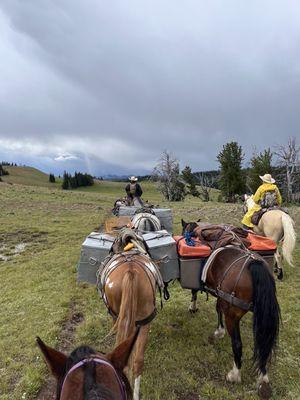 Mike, leading the pack