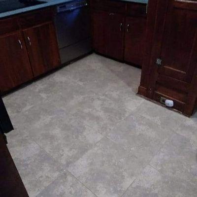 Ceramic flooring