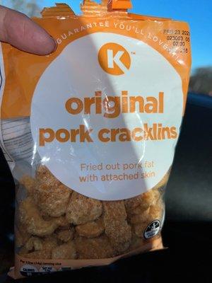 Pork cracklins