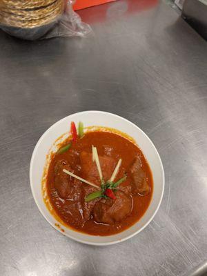 Lamb vindaloo