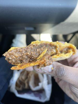 Hot Beef Patty with Cheese ($3.00)